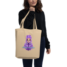 Load image into Gallery viewer, Aubrey's Purple Goddess Eco Tote Bag
