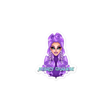 Load image into Gallery viewer, Aubrey's Purple Goddess Bubble-free stickers
