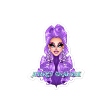 Load image into Gallery viewer, Aubrey's Purple Goddess Bubble-free stickers