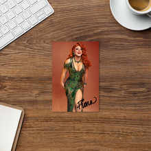 Load image into Gallery viewer, Fiona in Green Signed Card