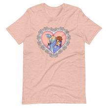 Load image into Gallery viewer, Off With Her Head! Heart Front/Back Unisex t-shirt
