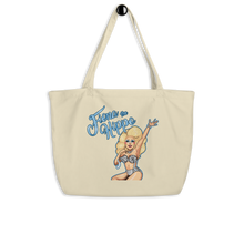 Load image into Gallery viewer, Fiona's Fudge Large Organic Tote Bag