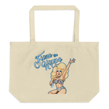 Load image into Gallery viewer, Fiona's Fudge Large Organic Tote Bag